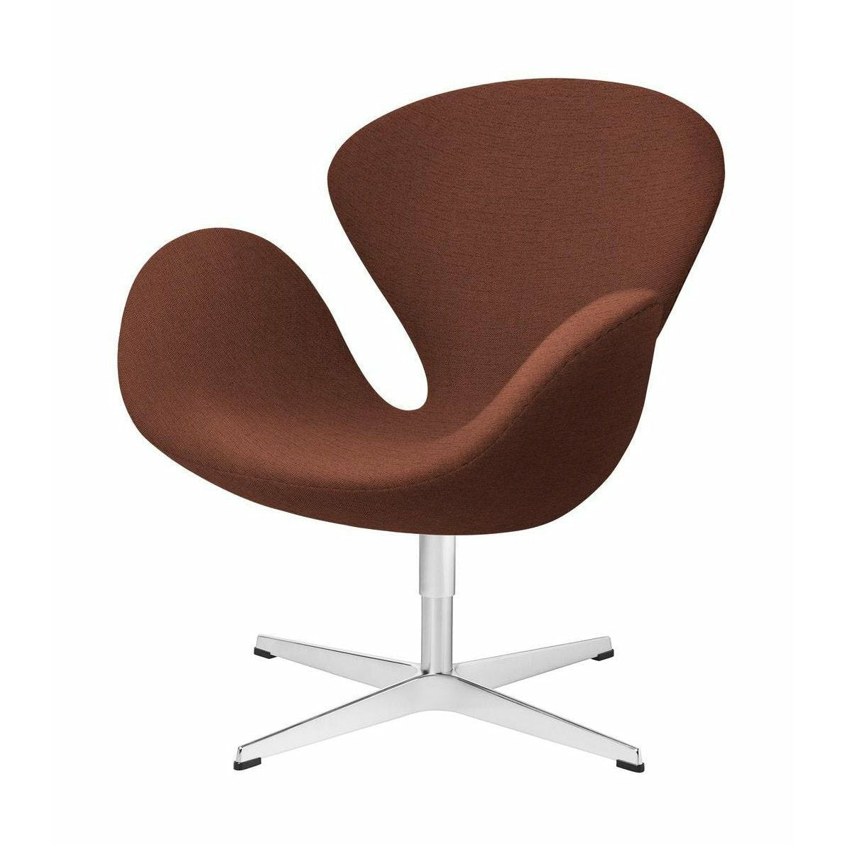 [product_category]-Fritz Hansen Swan Lounge Chair Fabric, Christianshavn Orange-Fritz Hansen-3320-Alu-Christianshavn-1133-FRI-1