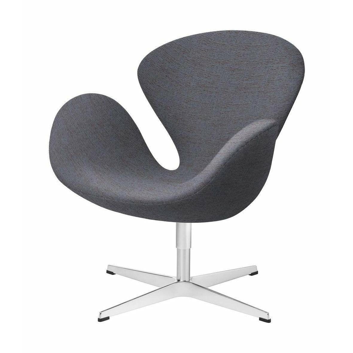 [product_category]-Fritz Hansen Swan Lounge Chair Fabric, Christianshavn Orange/Blue-Fritz Hansen-3320-Alu-Christianshavn-1150-FRI-1