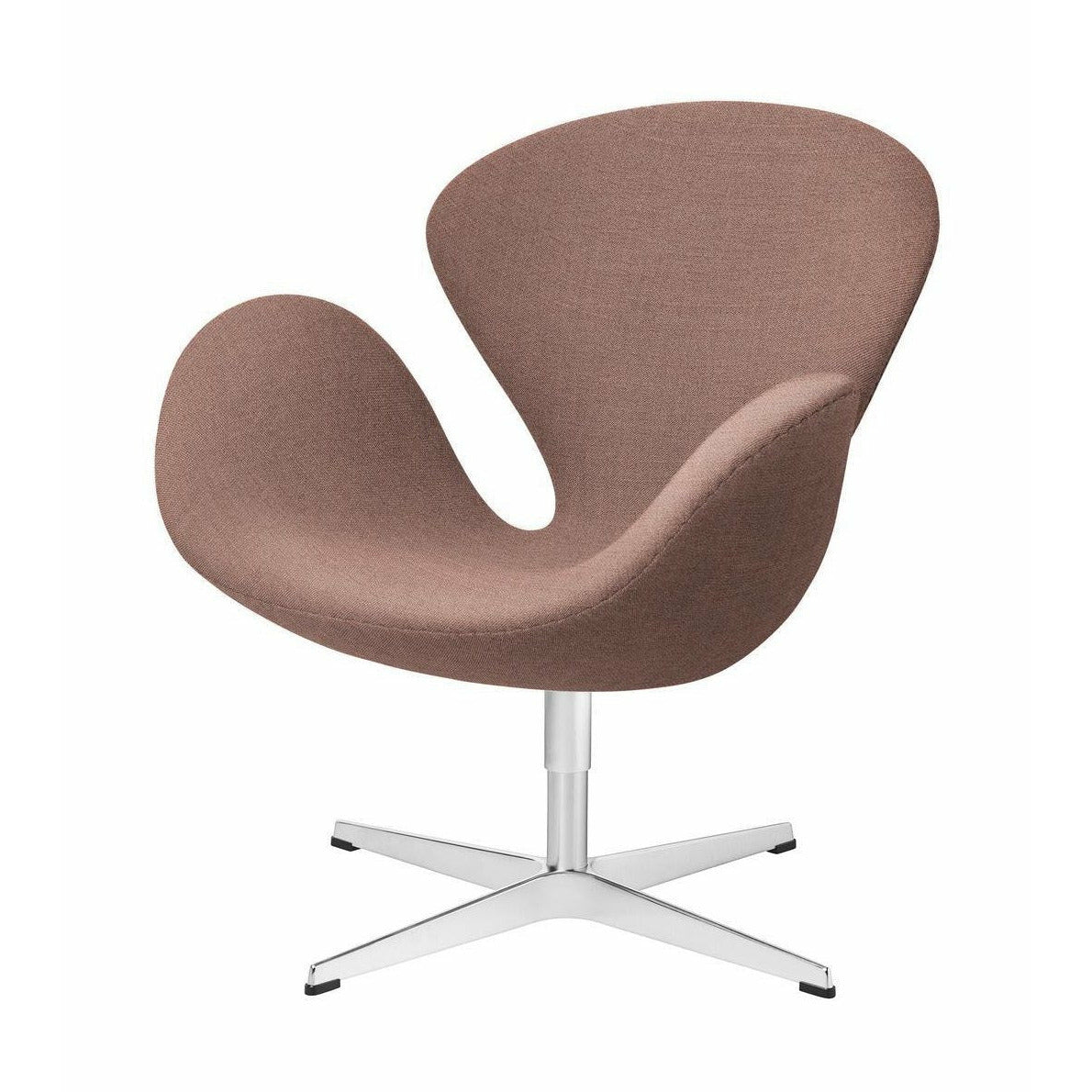 [product_category]-Fritz Hansen Swan Lounge Chair Fabric, Christianshavn Orange/Red-Fritz Hansen-3320-Alu-Christianshavn-1131-FRI-1