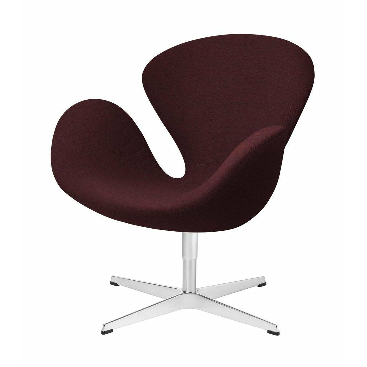 [product_category]-Fritz Hansen Swan Lounge Chair Fabric, Christianshavn Red-Fritz Hansen-3320-Alu-Christianshavn-1141-FRI-1