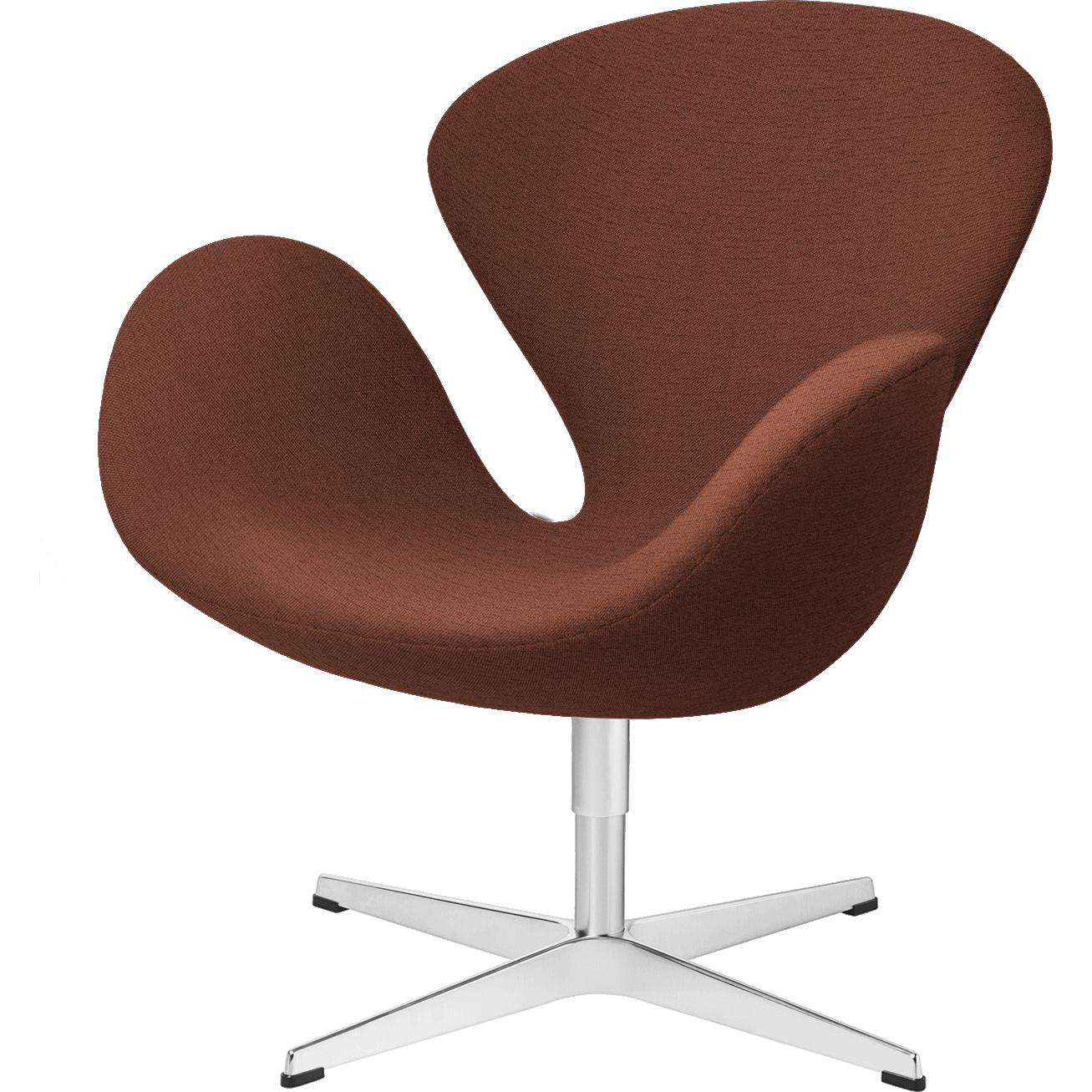 [product_category]-Fritz Hansen Swan Lounge Chair Fabric, Fritz Hansen Orange-Fritz Hansen-3320-FHorange-FRI-1