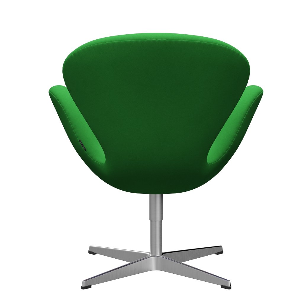 [product_category]-Fritz Hansen Swan Lounge Chair, Satin Brushed Aluminium/Comfort Green (68003)-Fritz Hansen-3320-C68003-SPAL-FRI-4