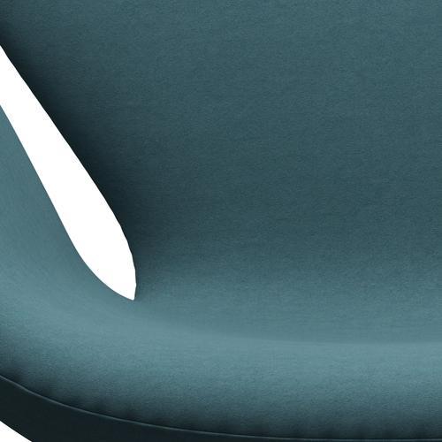 [product_category]-Fritz Hansen Swan Lounge Chair, Satin Brushed Aluminium/Comfort Light Grey/Blue-Fritz Hansen-3320-C00034-SPAL-FRI-6
