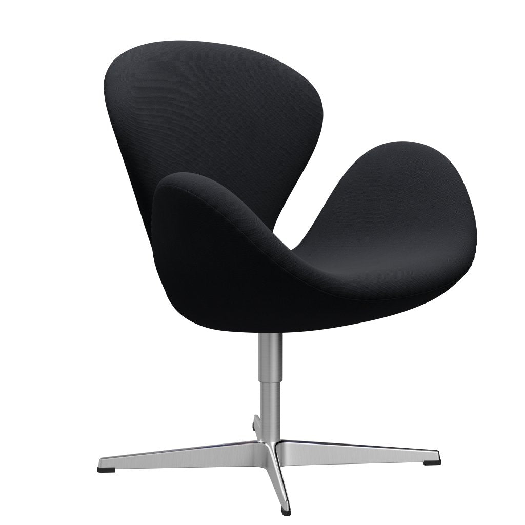 [product_category]-Fritz Hansen Swan Lounge Chair, Satin Brushed Aluminium/Fame Grey (60019)-Fritz Hansen-3320-F60019-SPAL-FRI-2