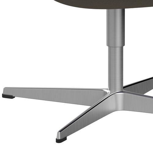 [product_category]-Fritz Hansen Swan Lounge Chair, Satin Brushed Aluminium/Sunniva Light Beige-Fritz Hansen-3320-SV233-SPAL-FRI-7