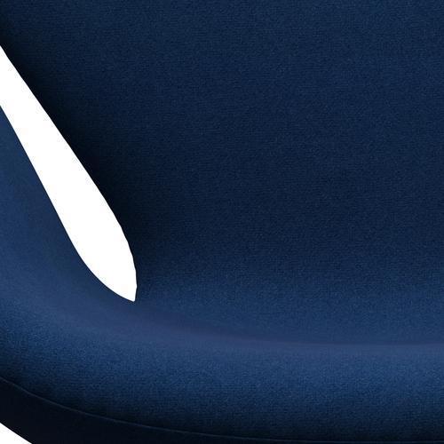 [product_category]-Fritz Hansen Swan Lounge Chair, Satin Brushed Aluminium/Tonus Dark Coral Blue-Fritz Hansen-3320-TON132-SPAL-FRI-6