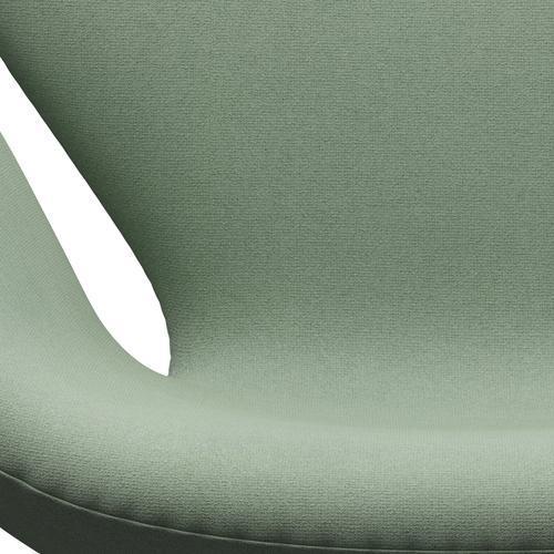 [product_category]-Fritz Hansen Swan Lounge Chair, Satin Brushed Aluminium/Tonus Mint Green-Fritz Hansen-3320-TON914-SPAL-FRI-6