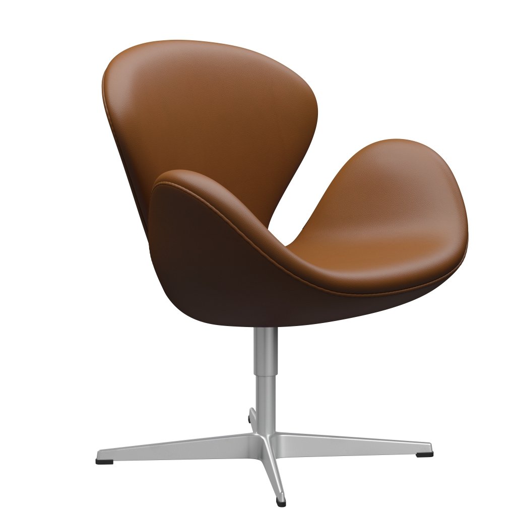 [product_category]-Fritz Hansen Swan Lounge Chair, Silver Grey/Aura Walnut-Fritz Hansen-3320-CLWAL-SGBASE-FRI-2