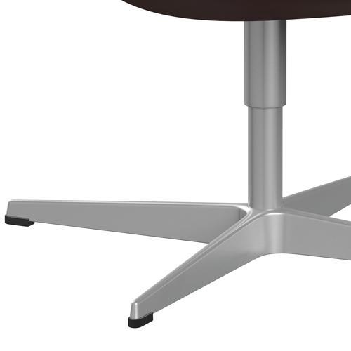 [product_category]-Fritz Hansen Swan Lounge Chair, Silver Grey/Aura Walnut-Fritz Hansen-3320-CLWAL-SGBASE-FRI-7