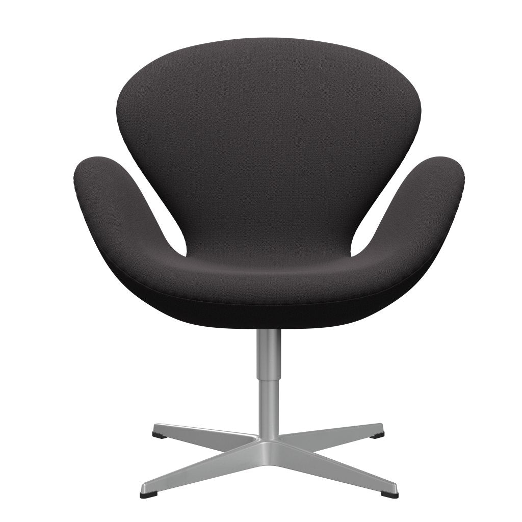 [product_category]-Fritz Hansen Swan Lounge Chair, Silver Grey/Capture Charcoal-Fritz Hansen-3320-CP5501-SGBASE-FRI-1