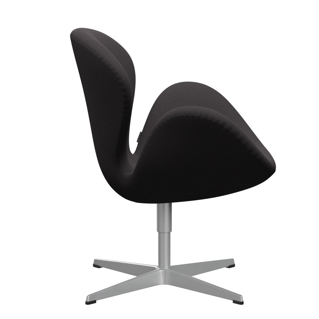 [product_category]-Fritz Hansen Swan Lounge Chair, Silver Grey/Capture Charcoal-Fritz Hansen-3320-CP5501-SGBASE-FRI-3