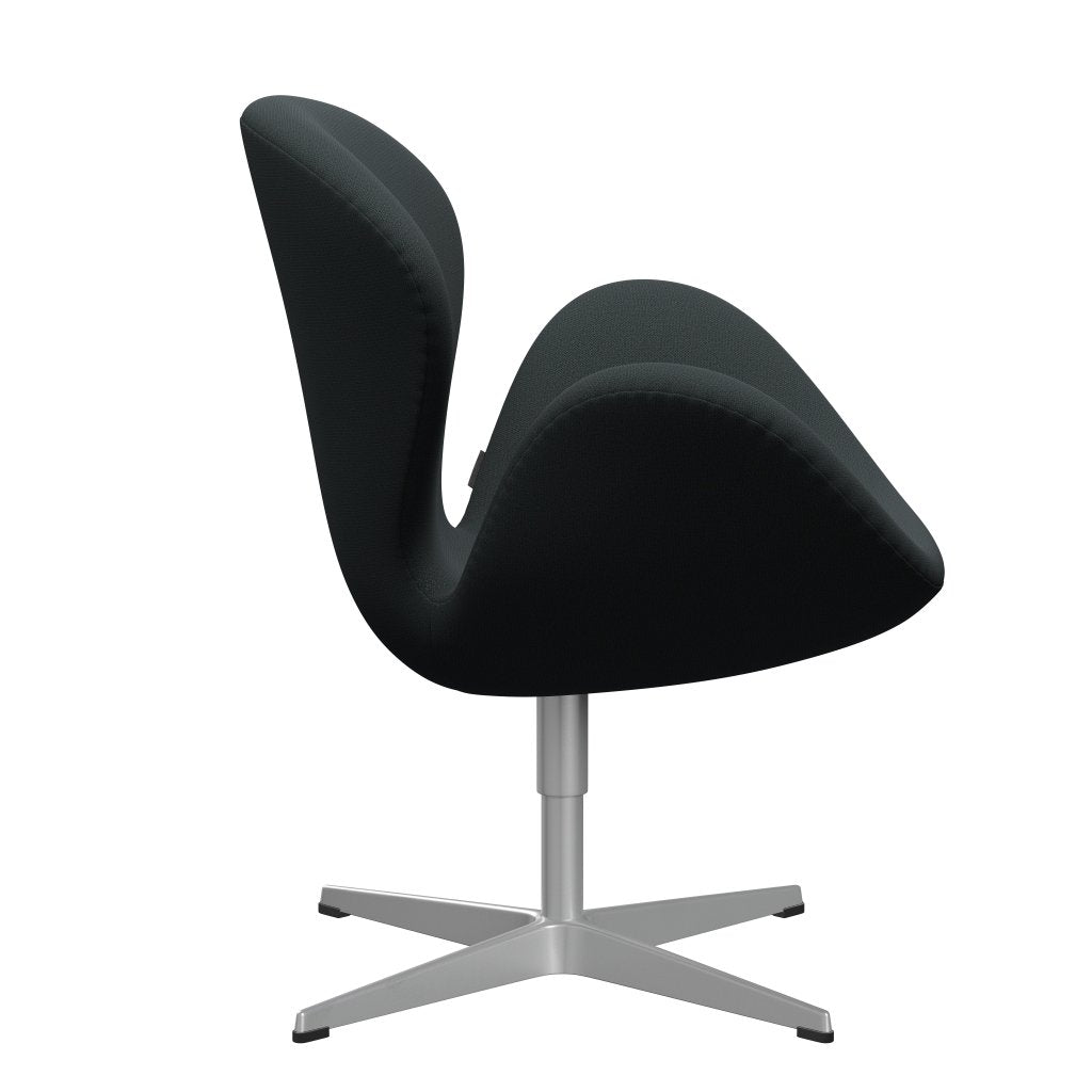 [product_category]-Fritz Hansen Swan Lounge Chair, Silver Grey/Capture Dark Deep Green-Fritz Hansen-3320-CP7101-SGBASE-FRI-3
