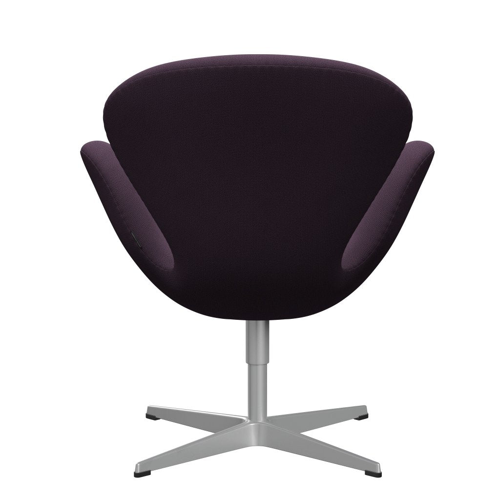 [product_category]-Fritz Hansen Swan Lounge Chair, Silver Grey/Capture Violet Dark-Fritz Hansen-3320-CP7001-SGBASE-FRI-4