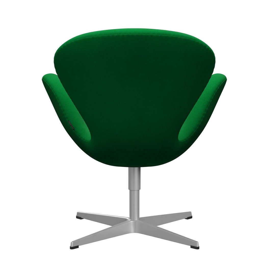 [product_category]-Fritz Hansen Swan Lounge Chair, Silver Grey/Divina Grass Green-Fritz Hansen-3320-DIV922-SGBASE-FRI-4