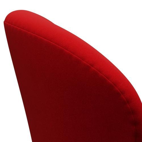 [product_category]-Fritz Hansen Swan Lounge Chair, Silver Grey/Divina Red (623)-Fritz Hansen-3320-DIV623-SGBASE-FRI-5