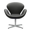  Swan™ Lounge Chair Silver Grey/Essential Black