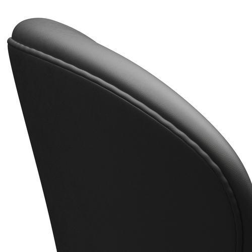 [product_category]-Fritz Hansen Swan Lounge Chair, Silver Grey/Essential Black-Fritz Hansen-3320-STBLA-SGBASE-FRI-5