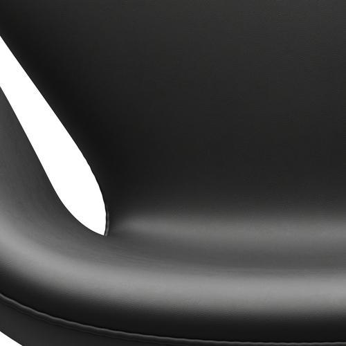 [product_category]-Fritz Hansen Swan Lounge Chair, Silver Grey/Essential Black-Fritz Hansen-3320-STBLA-SGBASE-FRI-6