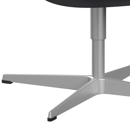[product_category]-Fritz Hansen Swan Lounge Chair, Silver Grey/Essential Black-Fritz Hansen-3320-STBLA-SGBASE-FRI-7