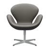  Swan™ Lounge Chair Silver Grey/Essential Lava