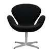  Swan™ Lounge Chair Silver Grey/Fame Black