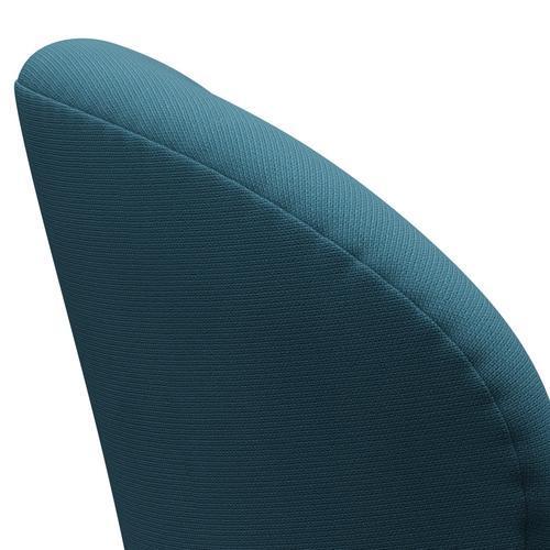 [product_category]-Fritz Hansen Swan Lounge Chair, Silver Grey/Fame Blue Green-Fritz Hansen-3320-F67069-SGBASE-FRI-5