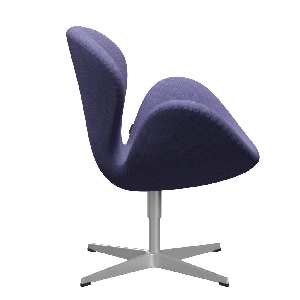 [product_category]-Fritz Hansen Swan Lounge Chair, Silver Grey/Fame Blue Violet-Fritz Hansen-3320-F65081-SGBASE-FRI-3