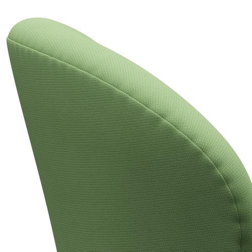 [product_category]-Fritz Hansen Swan Lounge Chair, Silver Grey/Fame Light Green-Fritz Hansen-3320-F68147-SGBASE-FRI-5