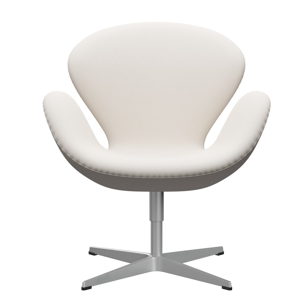 [product_category]-Fritz Hansen Swan Lounge Chair, Silver Grey/Fame White-Fritz Hansen-3320-F60005-SGBASE-FRI-1