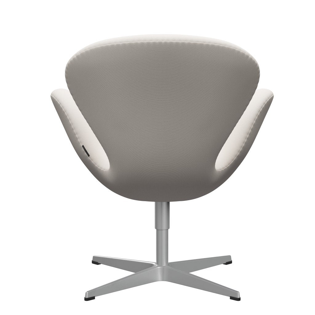 [product_category]-Fritz Hansen Swan Lounge Chair, Silver Grey/Fame White-Fritz Hansen-3320-F60005-SGBASE-FRI-4