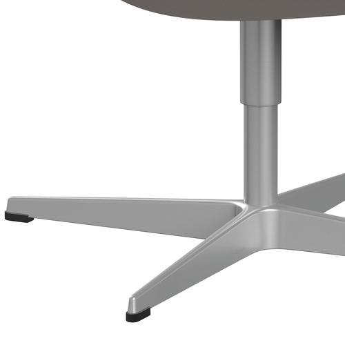 [product_category]-Fritz Hansen Swan Lounge Chair, Silver Grey/Fame White-Fritz Hansen-3320-F60005-SGBASE-FRI-7