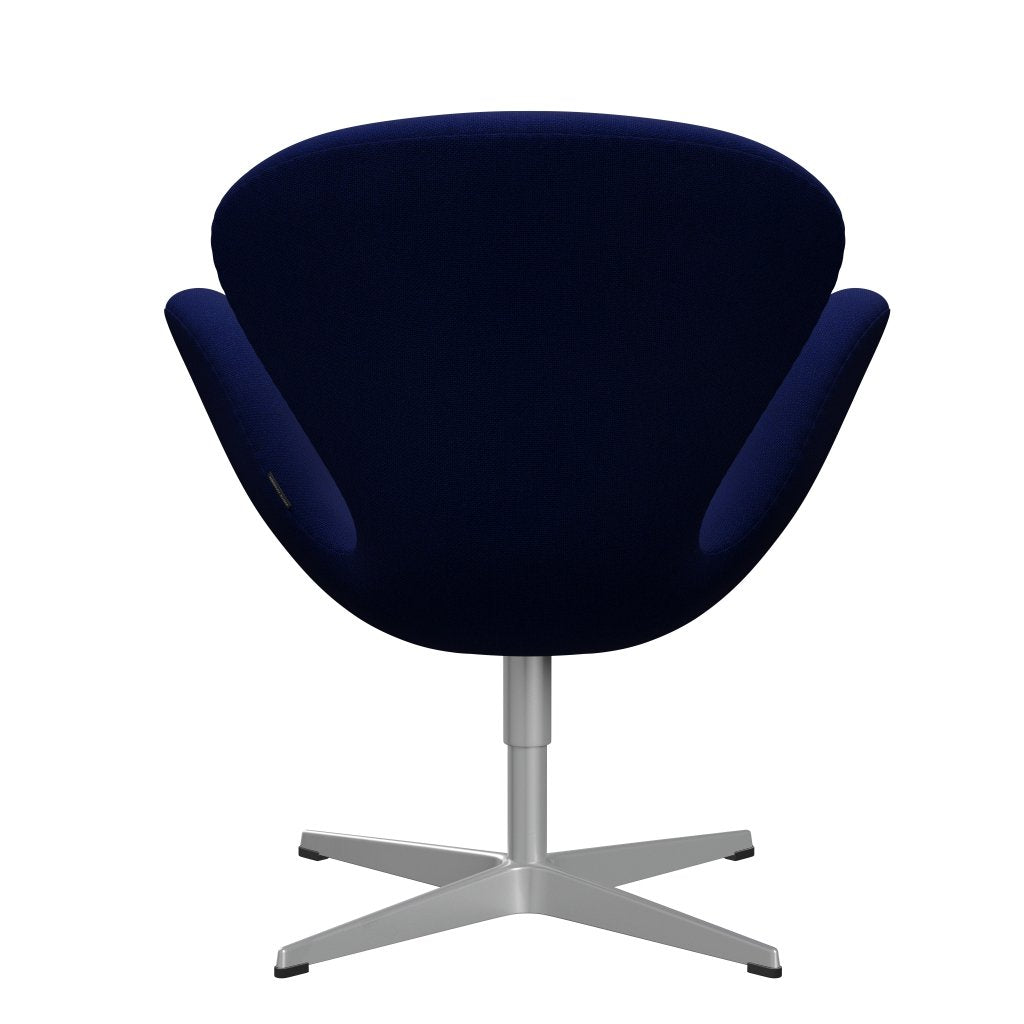 [product_category]-Fritz Hansen Swan Lounge Chair, Silver Grey/Hallingdal Dark Blue-Fritz Hansen-3320-HAL773-SGBASE-FRI-4