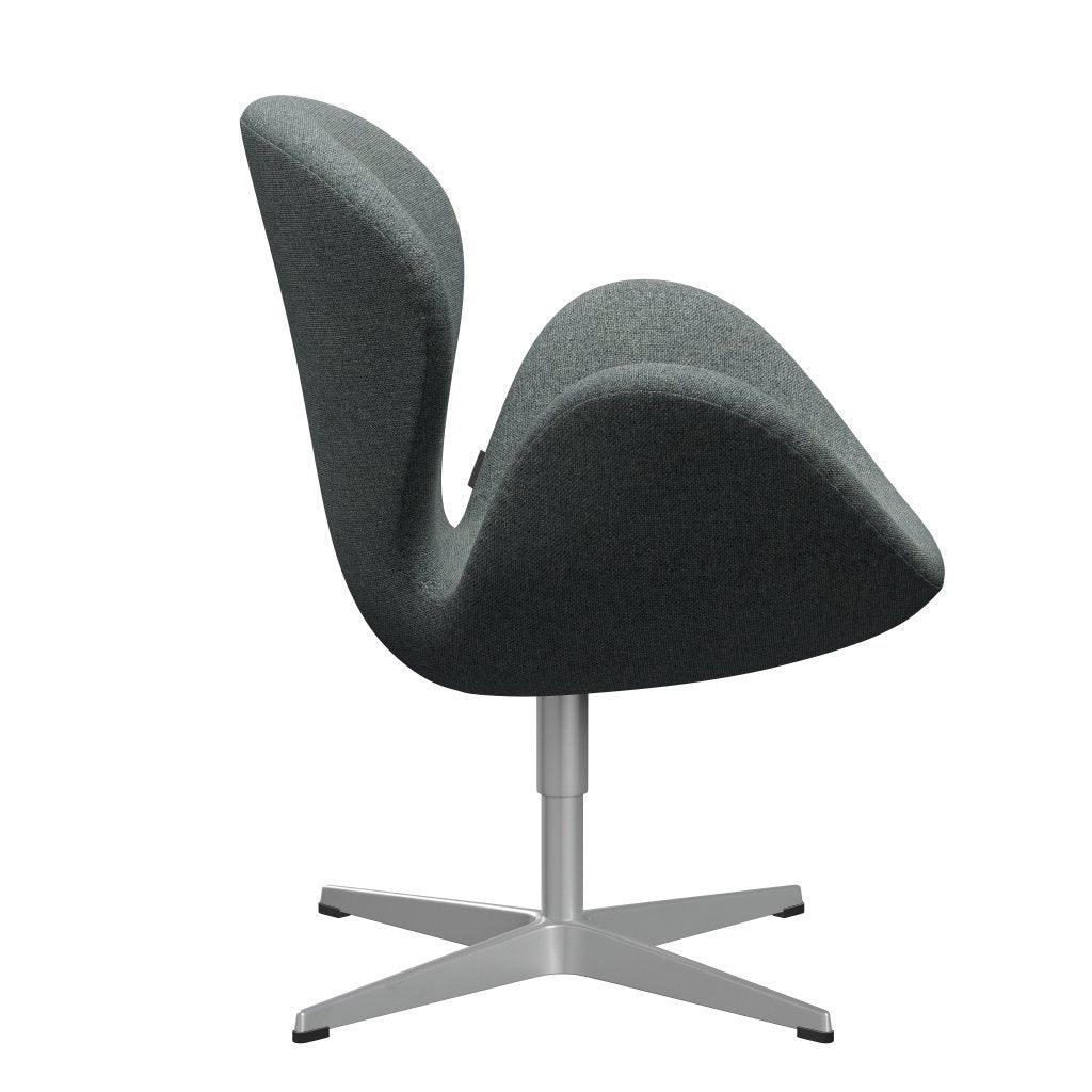 [product_category]-Fritz Hansen Swan Lounge Chair, Silver Grey/Hallingdal Grey-Fritz Hansen-3320-HAL130-SGBASE-FRI-3