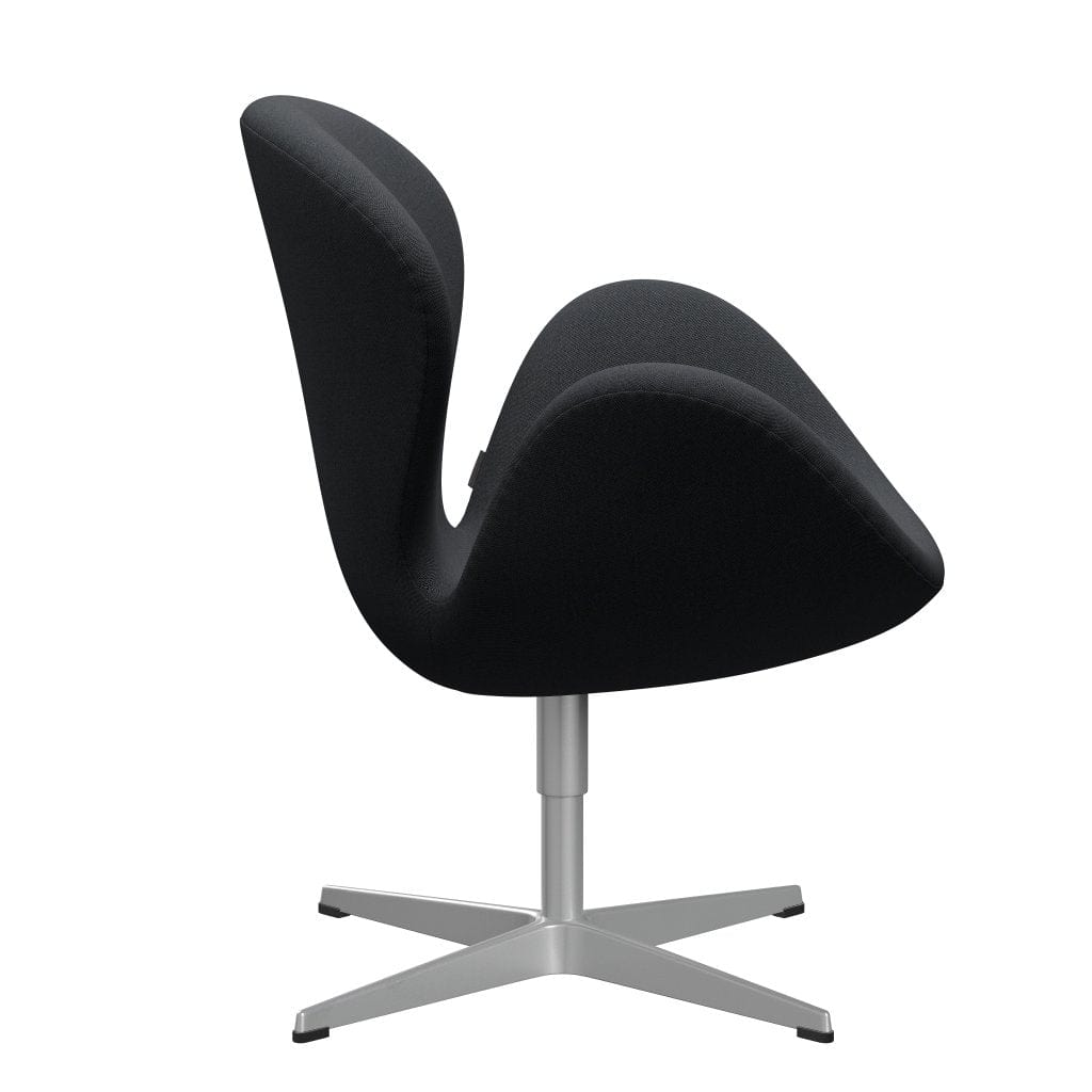[product_category]-Fritz Hansen Swan Lounge Chair, Silver Grey/Rime Dark Brown/Grey-Fritz Hansen-3320-RIM791-SGBASE-FRI-3