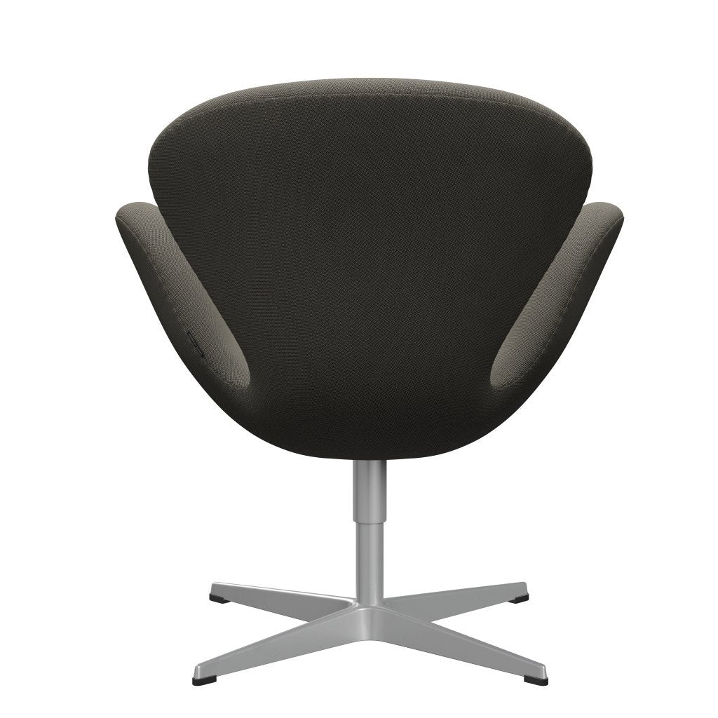 [product_category]-Fritz Hansen Swan Lounge Chair, Silver Grey/Rime Dark Grey/Beige-Fritz Hansen-3320-RIM641-SGBASE-FRI-4