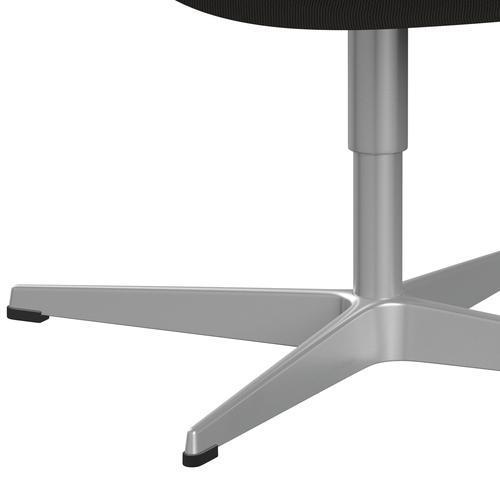 [product_category]-Fritz Hansen Swan Lounge Chair, Silver Grey/Rime Dark Grey/Beige-Fritz Hansen-3320-RIM641-SGBASE-FRI-7