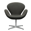  Swan™ Lounge Chair Silver Grey/Rime Dark Grey/Khaki