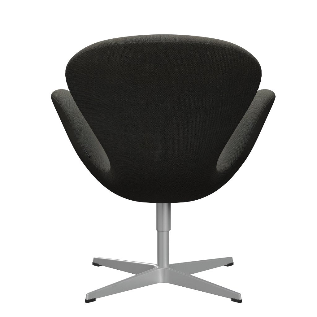[product_category]-Fritz Hansen Swan Lounge Chair, Silver Grey/Rime Dark Grey/Khaki-Fritz Hansen-3320-RIM271-SGBASE-FRI-4