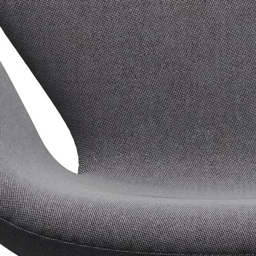 [product_category]-Fritz Hansen Swan Lounge Chair, Silver Grey/Rime Salt & Pepper-Fritz Hansen-3320-RIM151-SGBASE-FRI-6