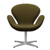  Swan™ Lounge Chair Silver Grey/Steelcut Army Green
