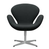  Swan™ Lounge Chair Silver Grey/Steelcut Coal