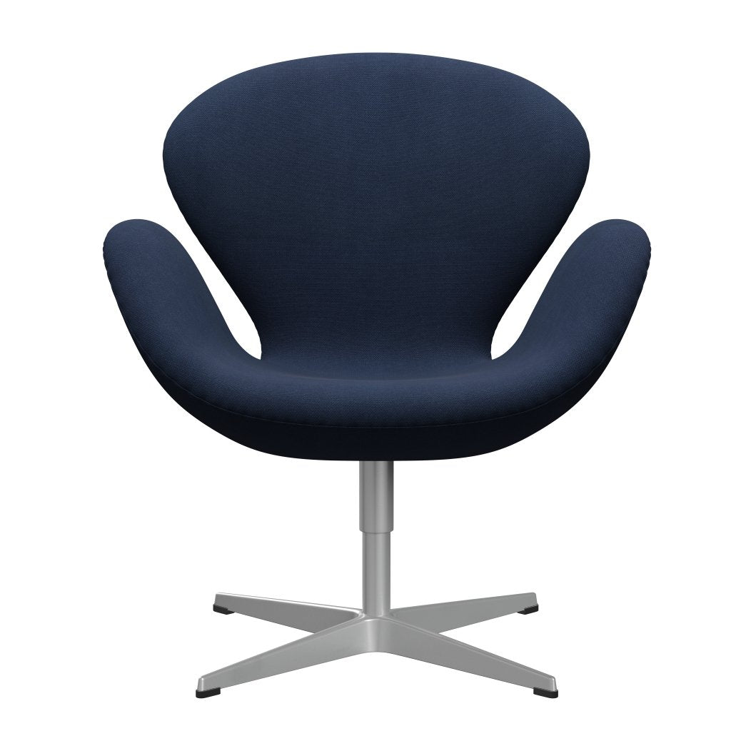 [product_category]-Fritz Hansen Swan Lounge Chair, Silver Grey/Steelcut Royal Blue-Fritz Hansen-3320-STI760-SGBASE-FRI-1