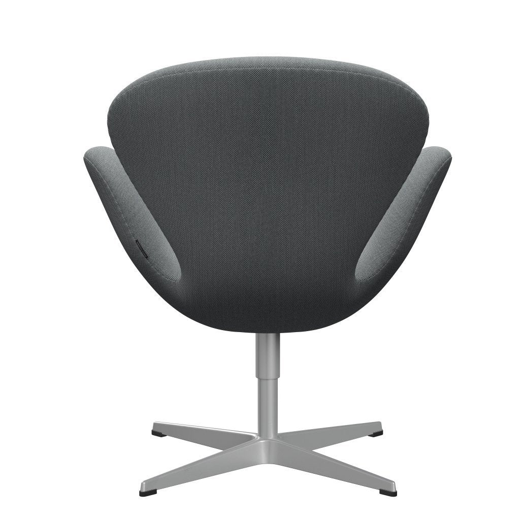 [product_category]-Fritz Hansen Swan Lounge Chair, Silver Grey/Steelcut Trio Grey-Fritz Hansen-3320-STR133-SGBASE-FRI-4