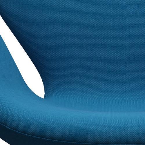 [product_category]-Fritz Hansen Swan Lounge Chair, Silver Grey/Steelcut Turquoise/Ocean-Fritz Hansen-3320-STI835-SGBASE-FRI-6