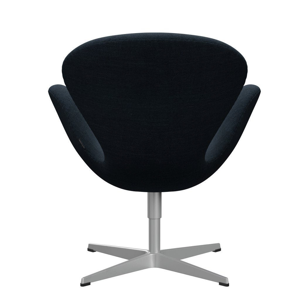 [product_category]-Fritz Hansen Swan Lounge Chair, Silver Grey/Sunniva Black/Navy-Fritz Hansen-3320-SV783-SGBASE-FRI-4