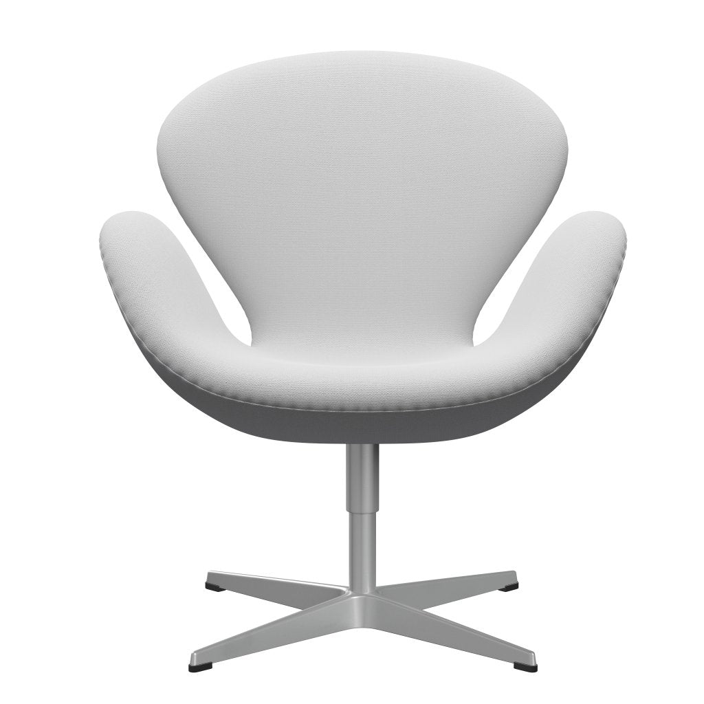 [product_category]-Fritz Hansen Swan Lounge Chair, Silver Grey/Sunniva Canvas Natural-Fritz Hansen-3320-SV223-SGBASE-FRI-1