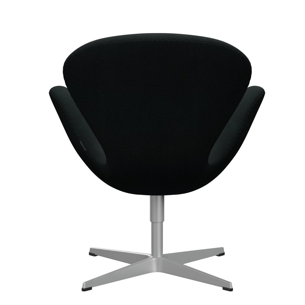 [product_category]-Fritz Hansen Swan Lounge Chair, Silver Grey/Tonus Black-Fritz Hansen-3320-TON128-SGBASE-FRI-4