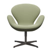 Fritz Hansen Swan™ Lounge Chair, Warm Graphite/Capture Delicate Green