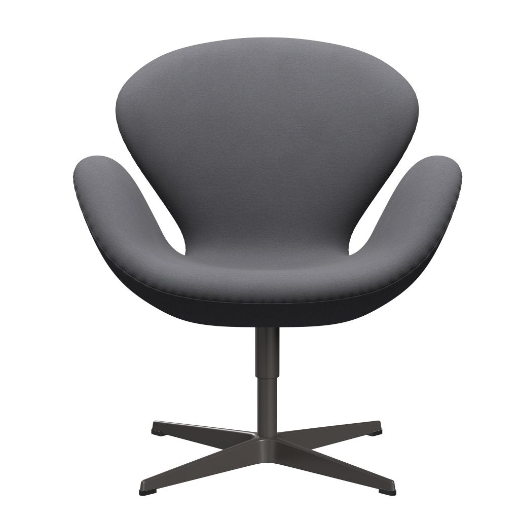[product_category]-Fritz Hansen Swan Lounge Chair, Warm Graphite/Comfort Grey (01012)-Fritz Hansen-3320-C01012-WGBASE-FRI-1