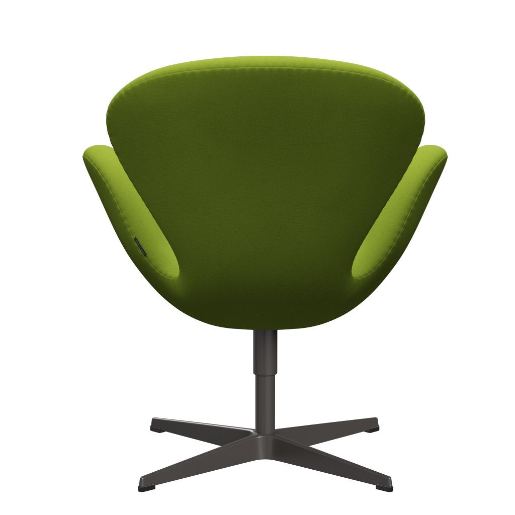 [product_category]-Fritz Hansen Swan Lounge Chair, Warm Graphite/Comfort Light Green (68000)-Fritz Hansen-3320-C68000-WGBASE-FRI-4